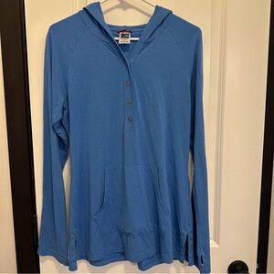 Women’s The North Face Long Sleeve Hooded Shirt Size Large